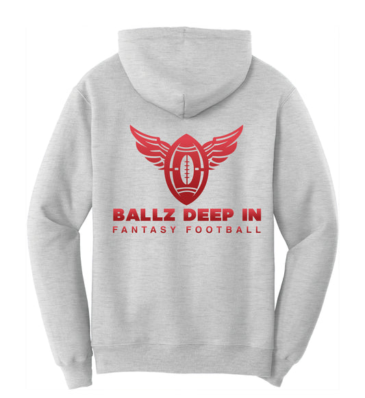 Core Fleece Hoodie - Ballz Deep in Fantasy Football