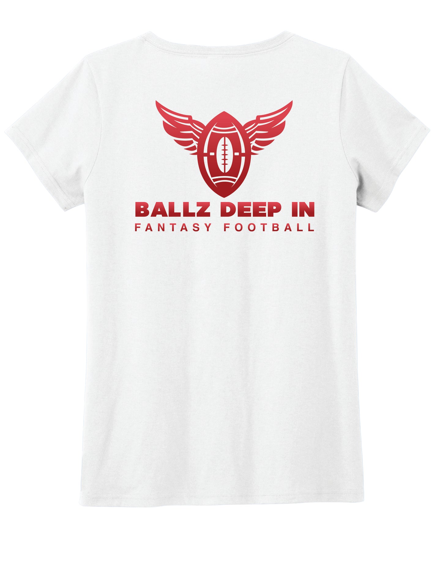Women's District Concert Tee - Ballz Deep in Fantasy Football