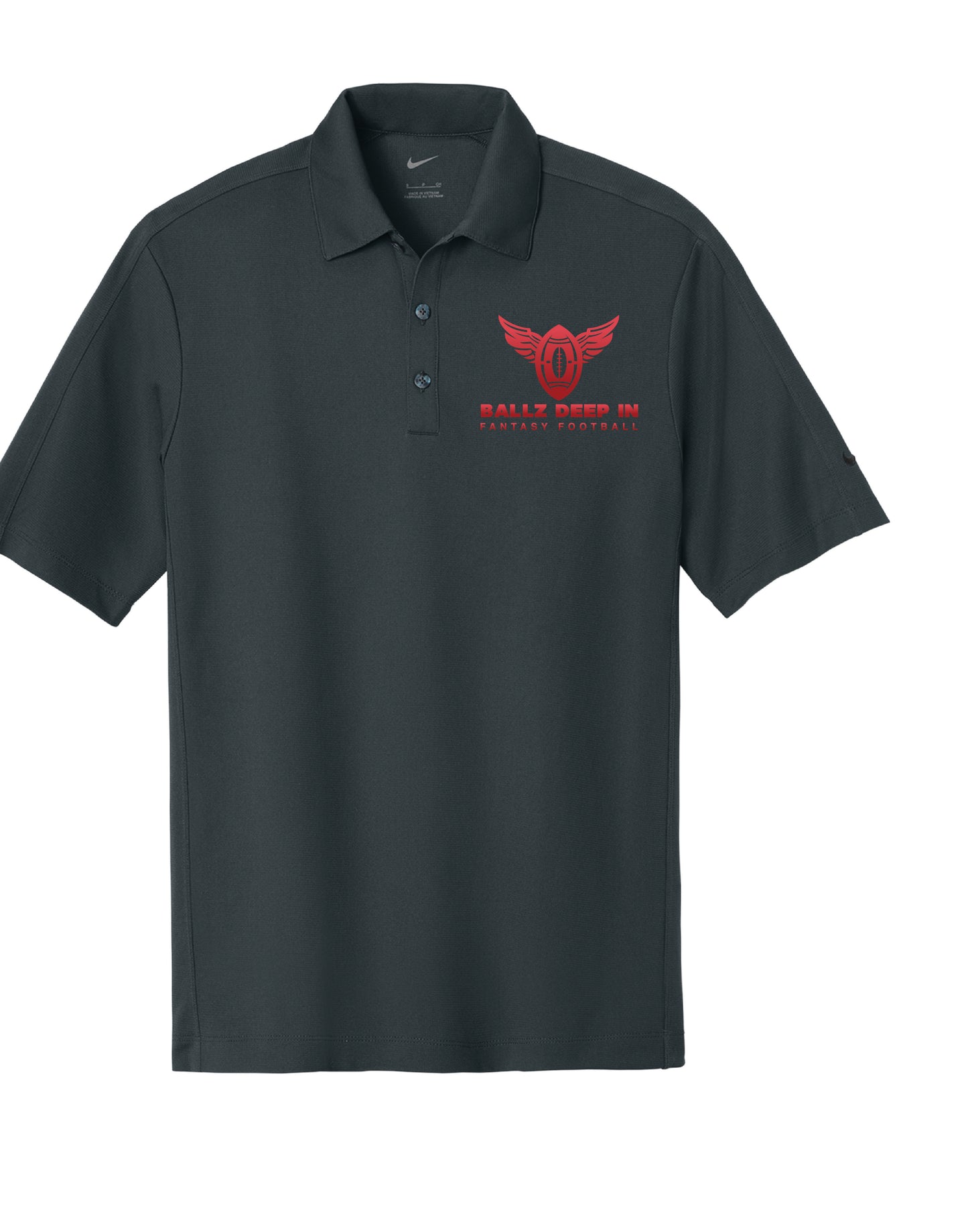 Nike Dri-Fit Polo - Ballz Deep in Fantasy Football