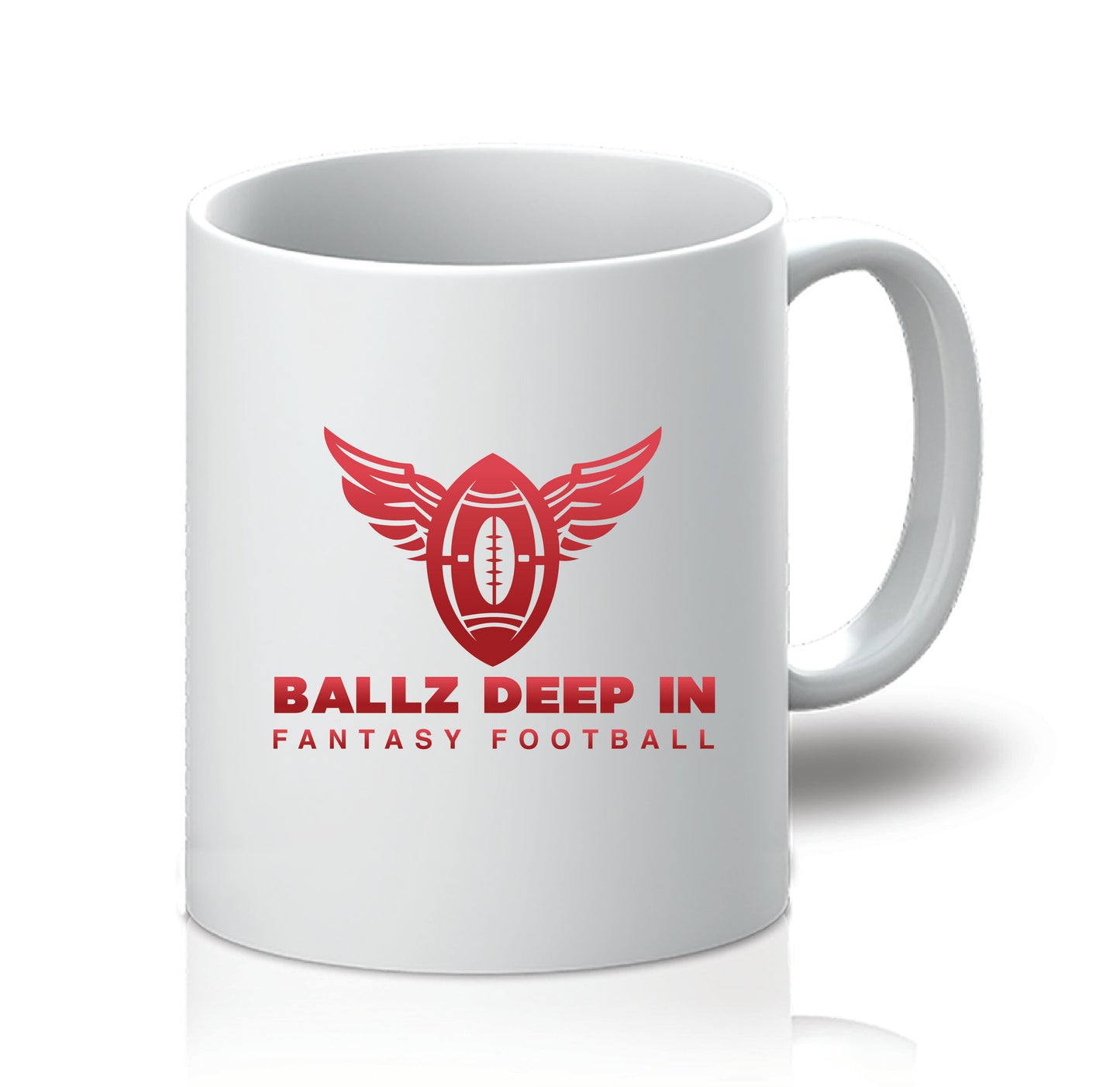Coffee Mug - Ballz Deep in Fantasy Football