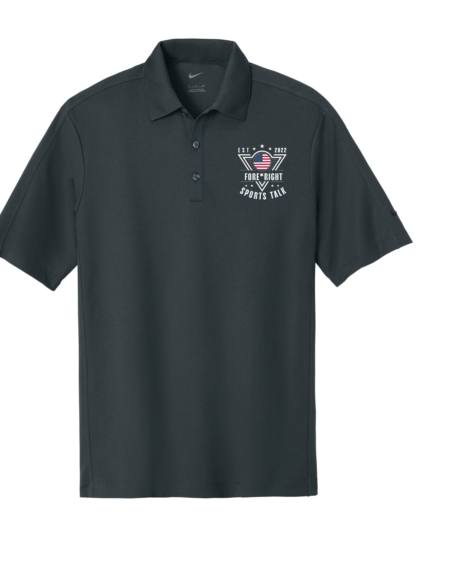 Nike Dri-Fit Polo - Fore*Right Sports Talk