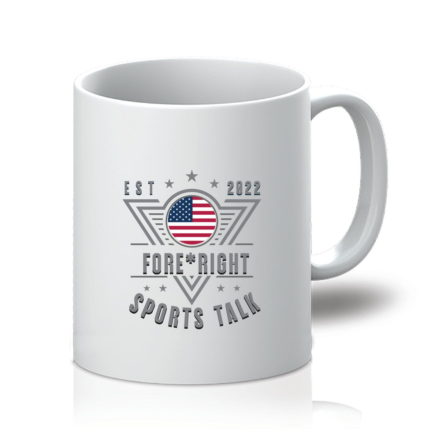 Coffee Mug - Fore*Right Sports Talk