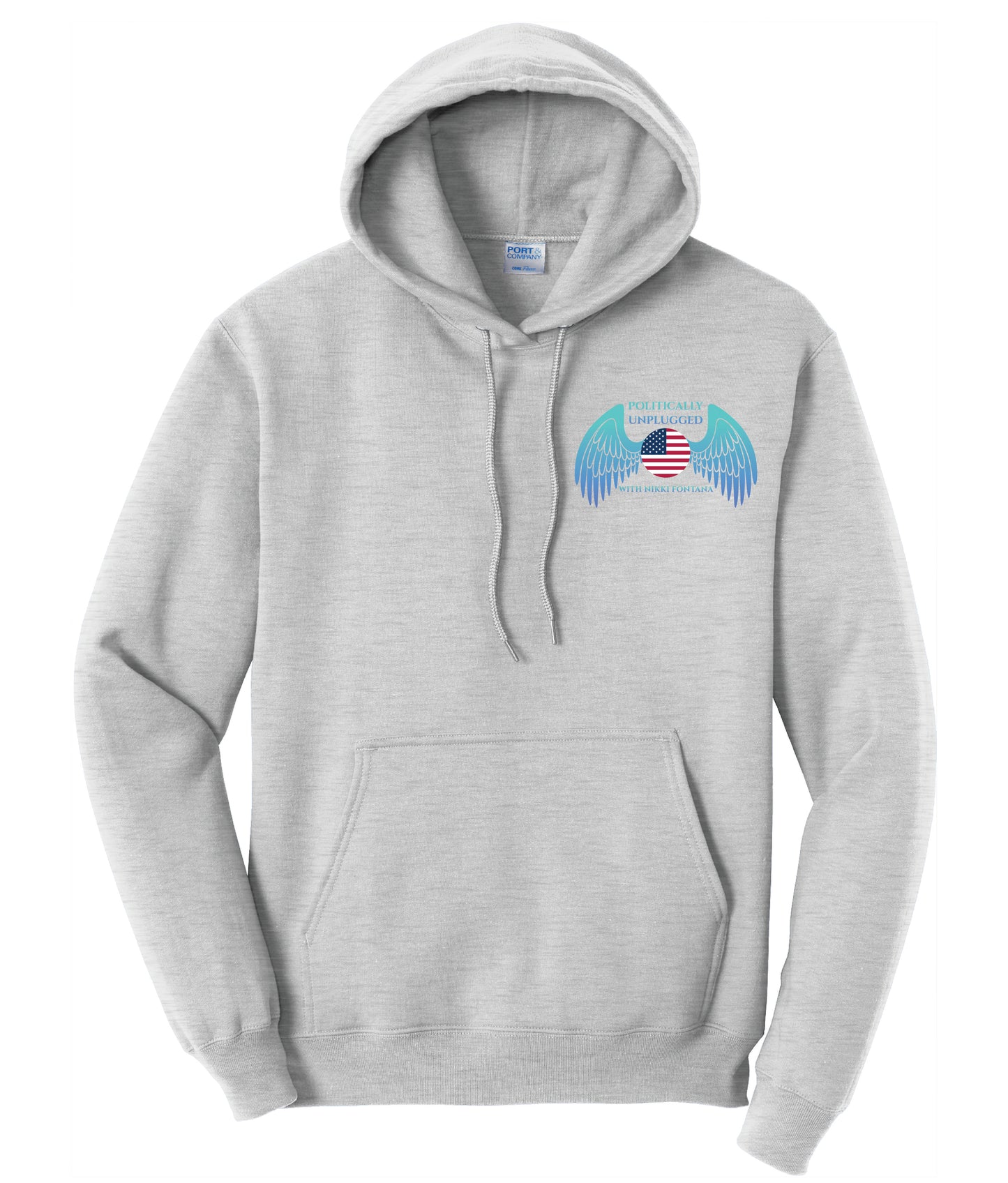 Core Fleece Hoodie - Politically Unplugged