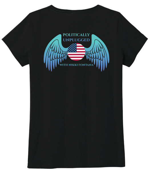 Women's District Concert Tee - Politically Unplugged