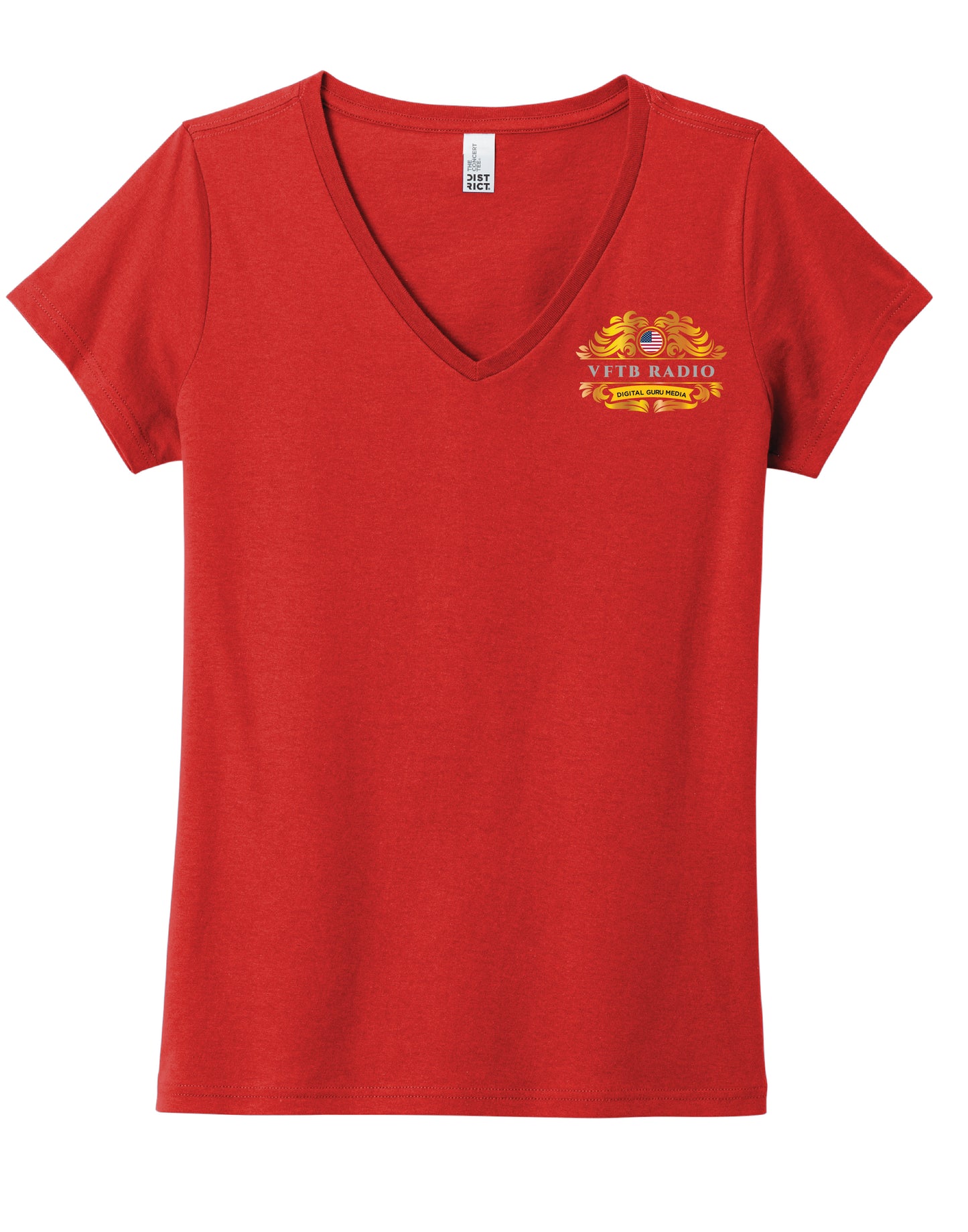 Women's District Concert Tee - VFTB Radio