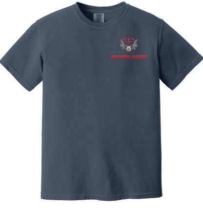 Comfort Colors Tee - Analysing Horror
