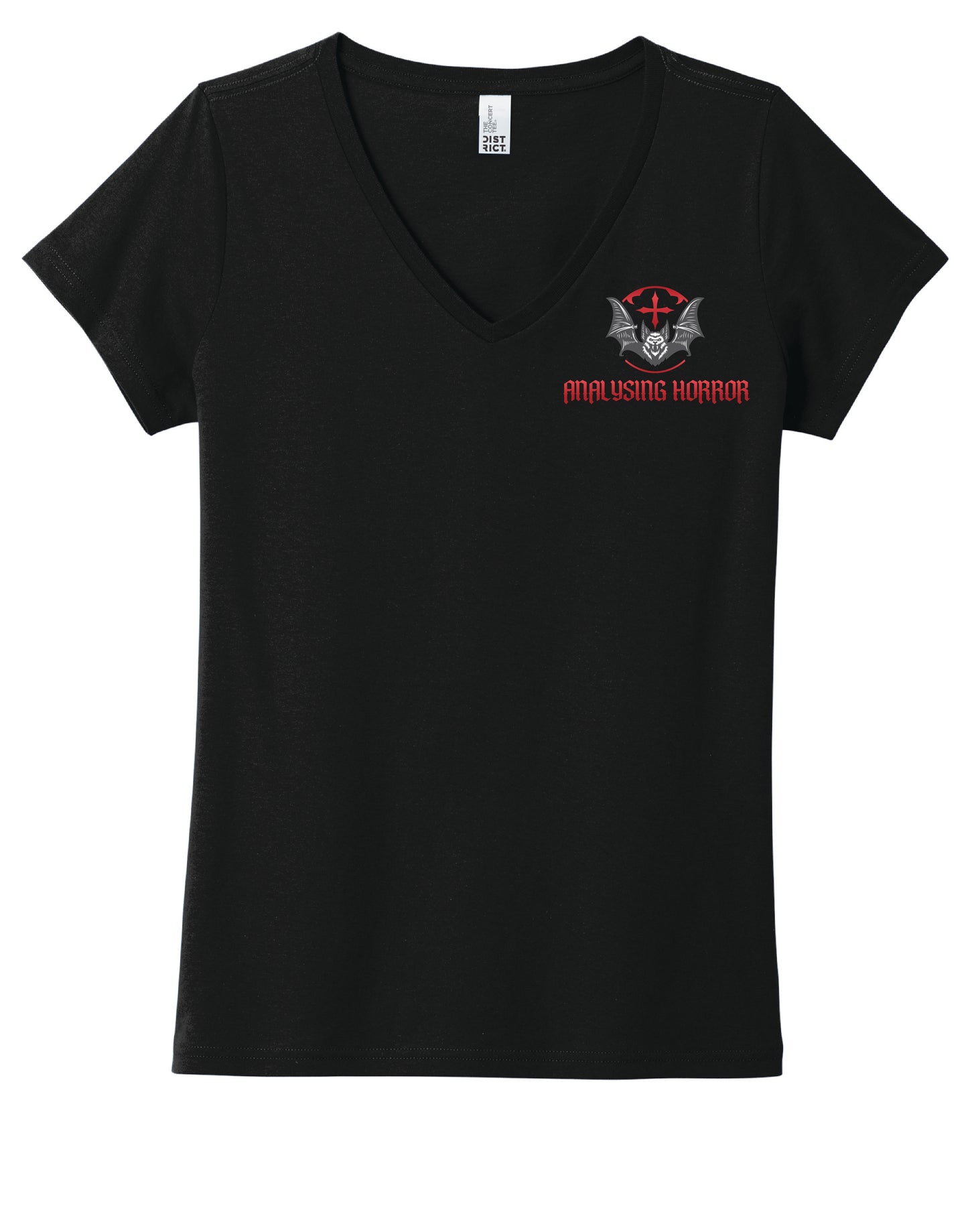 Women's District Concert Tee - Analysing Horror