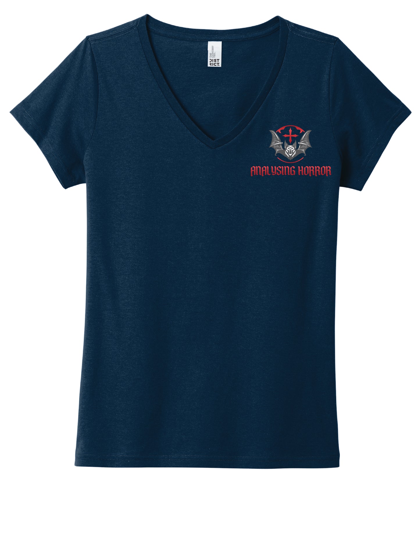 Women's District Concert Tee - Analysing Horror