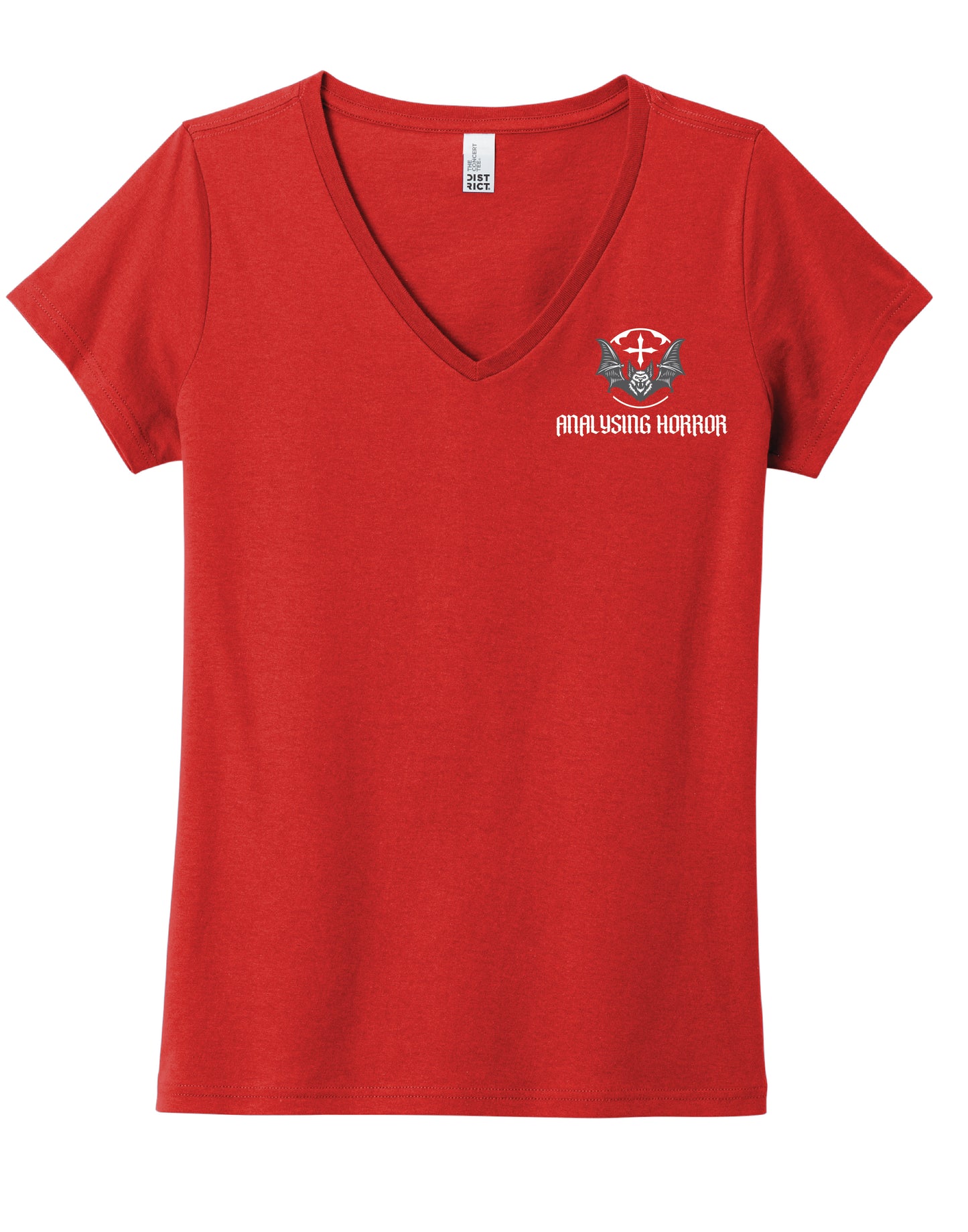 Women's District Concert Tee - Analysing Horror