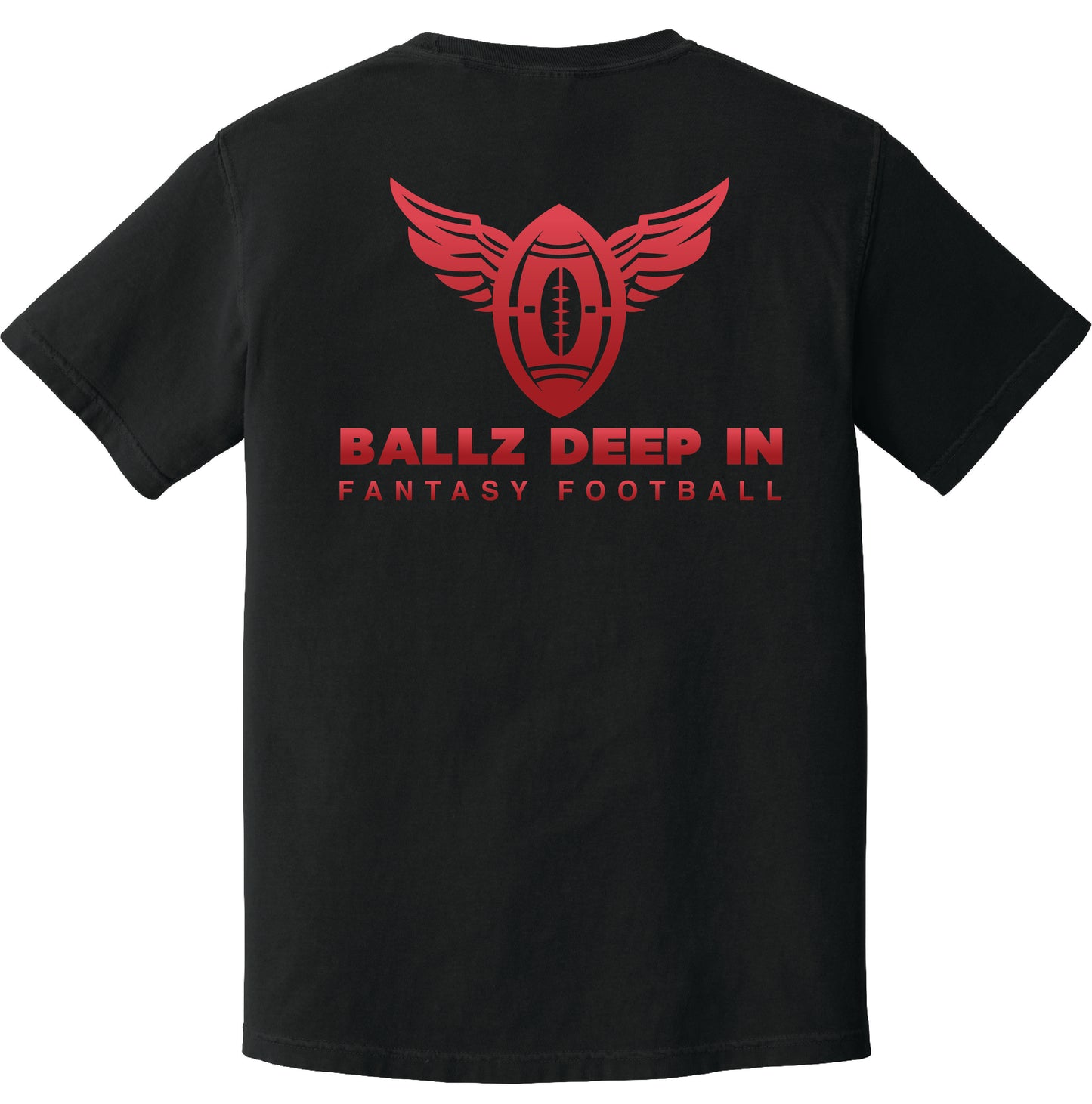 Comfort Colors Tee - Ballz Deep in Fantasy Football
