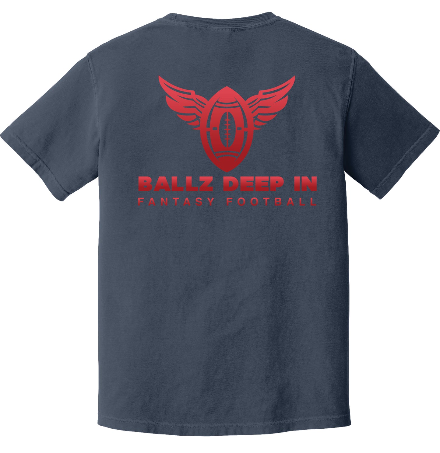 Comfort Colors Tee - Ballz Deep in Fantasy Football