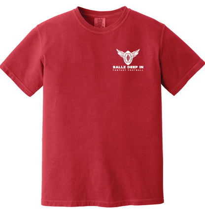 Comfort Colors Tee - Ballz Deep in Fantasy Football