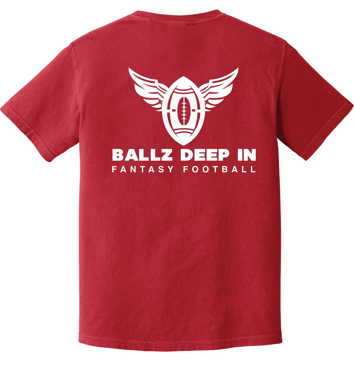 Comfort Colors Tee - Ballz Deep in Fantasy Football