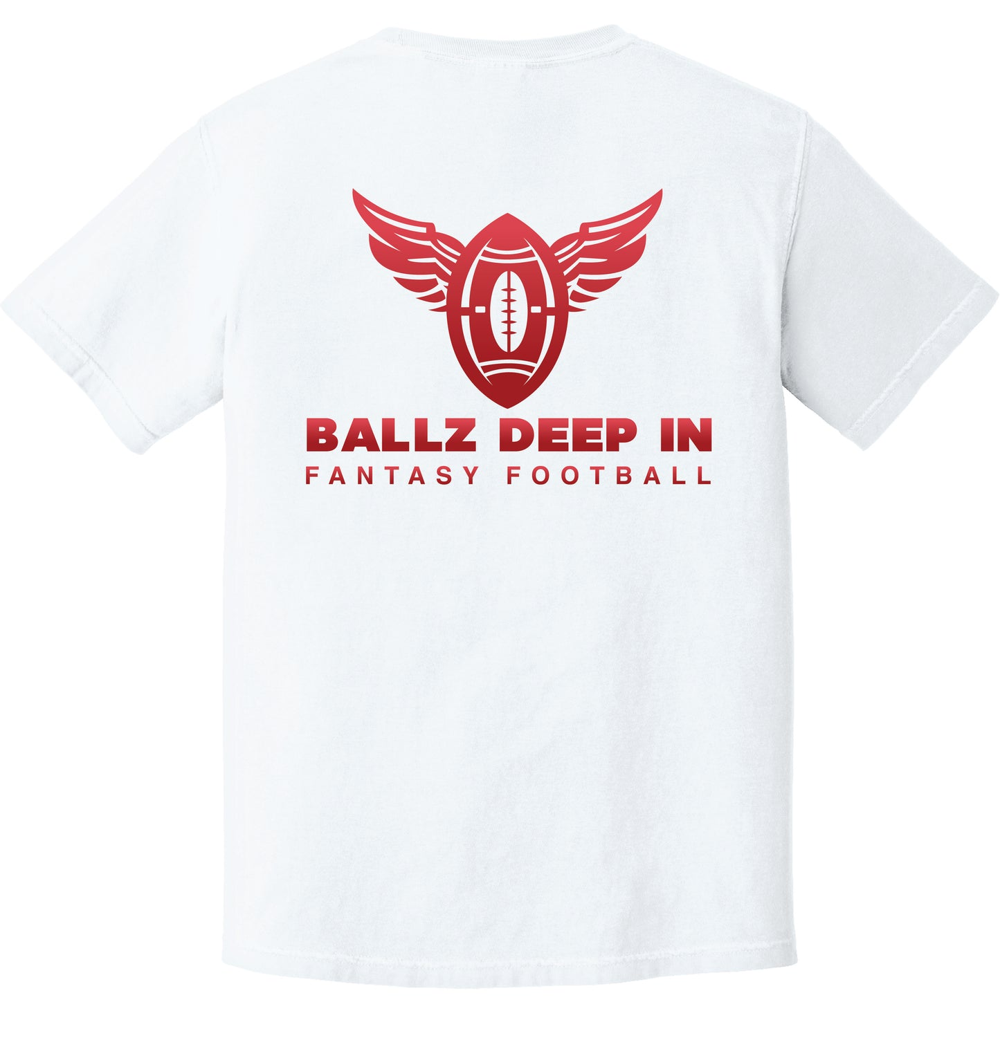 Comfort Colors Tee - Ballz Deep in Fantasy Football