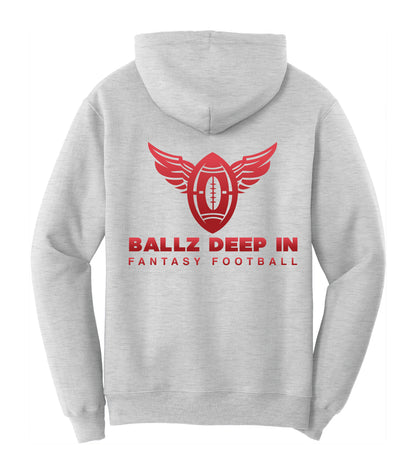 Core Fleece Hoodie - Ballz Deep in Fantasy Football