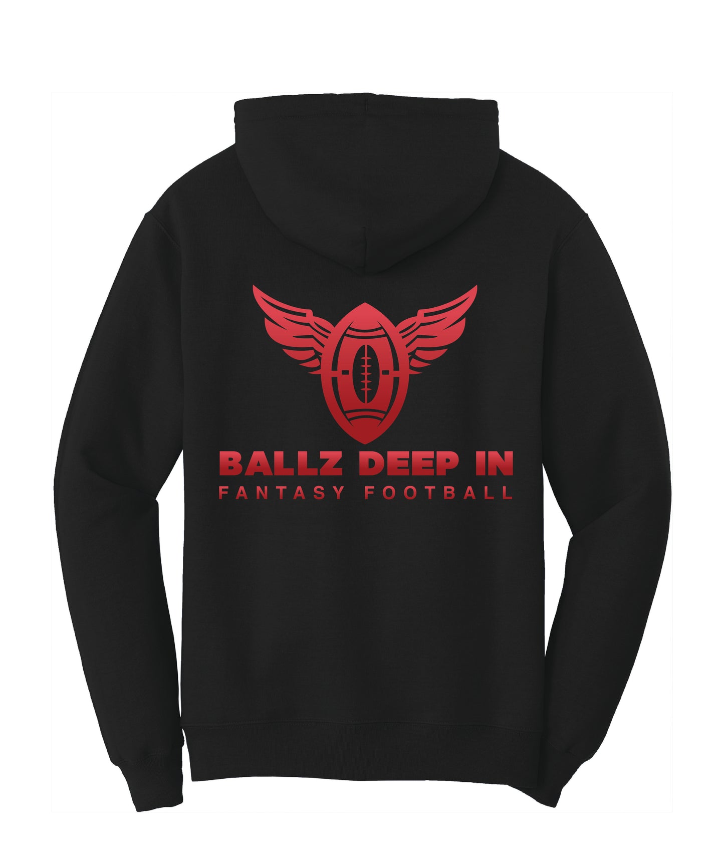 Core Fleece Hoodie - Ballz Deep in Fantasy Football