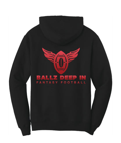 Core Fleece Hoodie - Ballz Deep in Fantasy Football