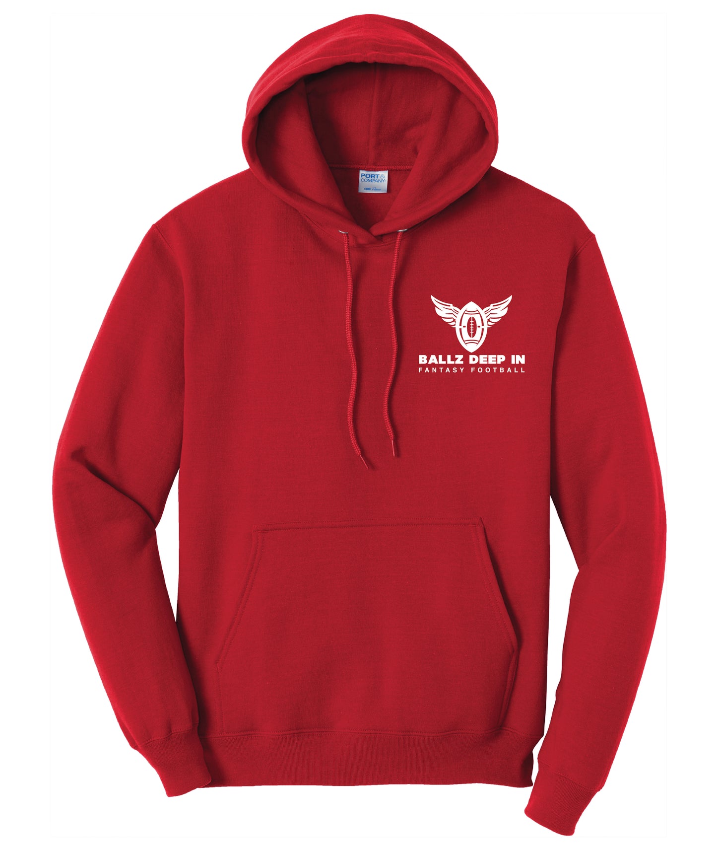 Core Fleece Hoodie - Ballz Deep in Fantasy Football