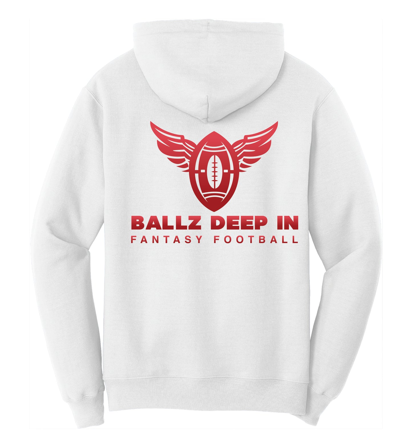 Core Fleece Hoodie - Ballz Deep in Fantasy Football