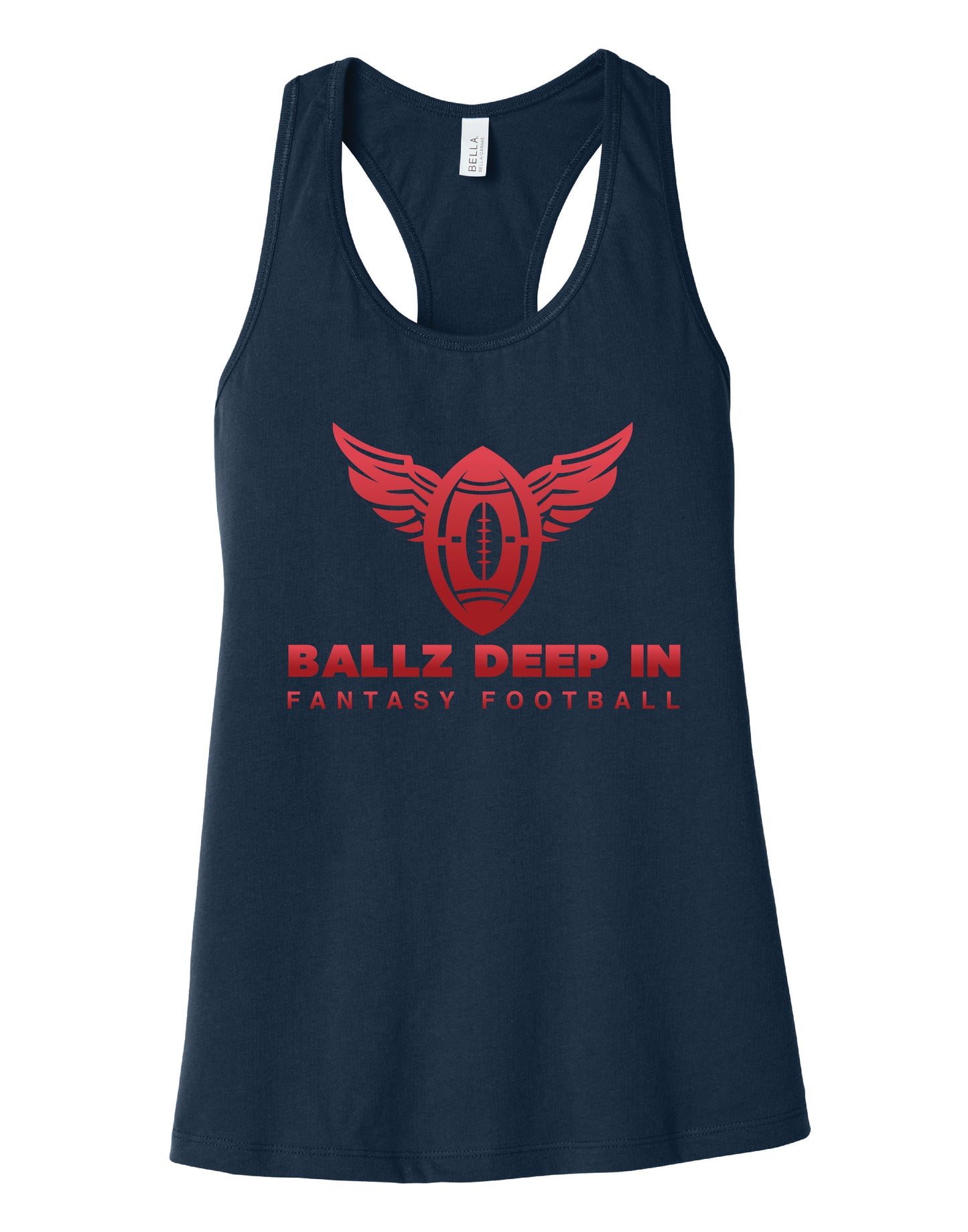 Bella Canvas Tank Top - Ballz Deep in Fantasy Football