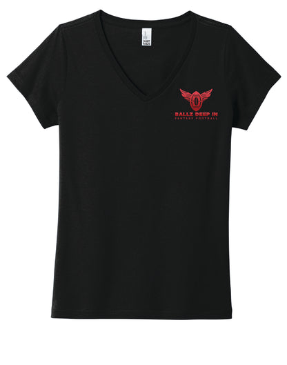 Women's District Concert Tee - Ballz Deep in Fantasy Football