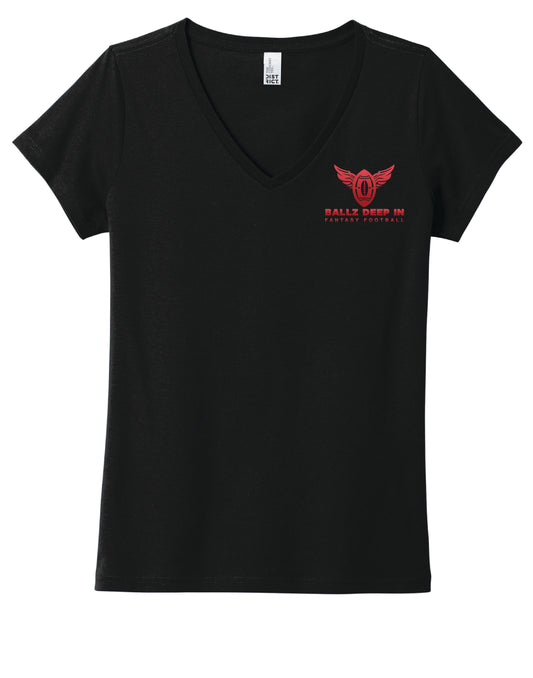 Women's District Concert Tee - Ballz Deep in Fantasy Football