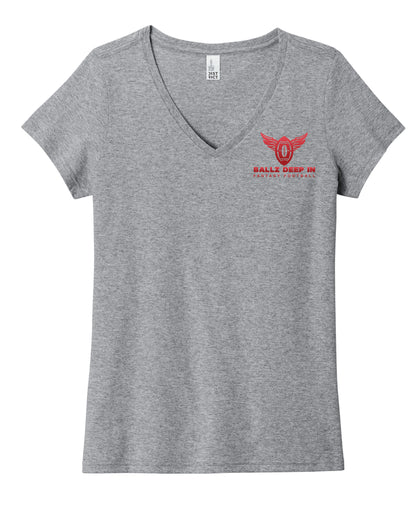 Women's District Concert Tee - Ballz Deep in Fantasy Football