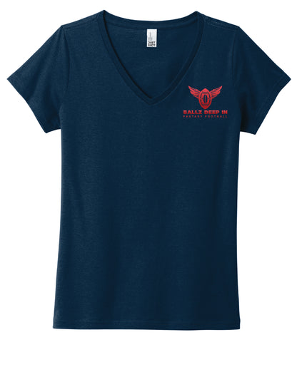 Women's District Concert Tee - Ballz Deep in Fantasy Football