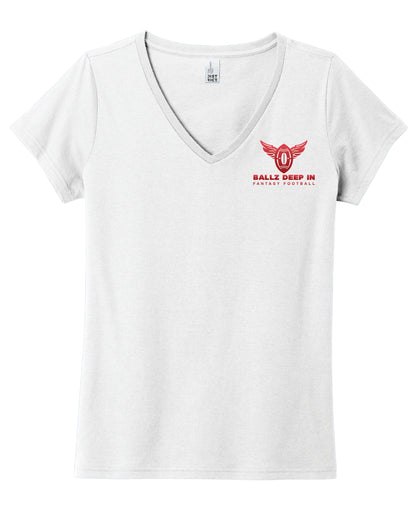 Women's District Concert Tee - Ballz Deep in Fantasy Football