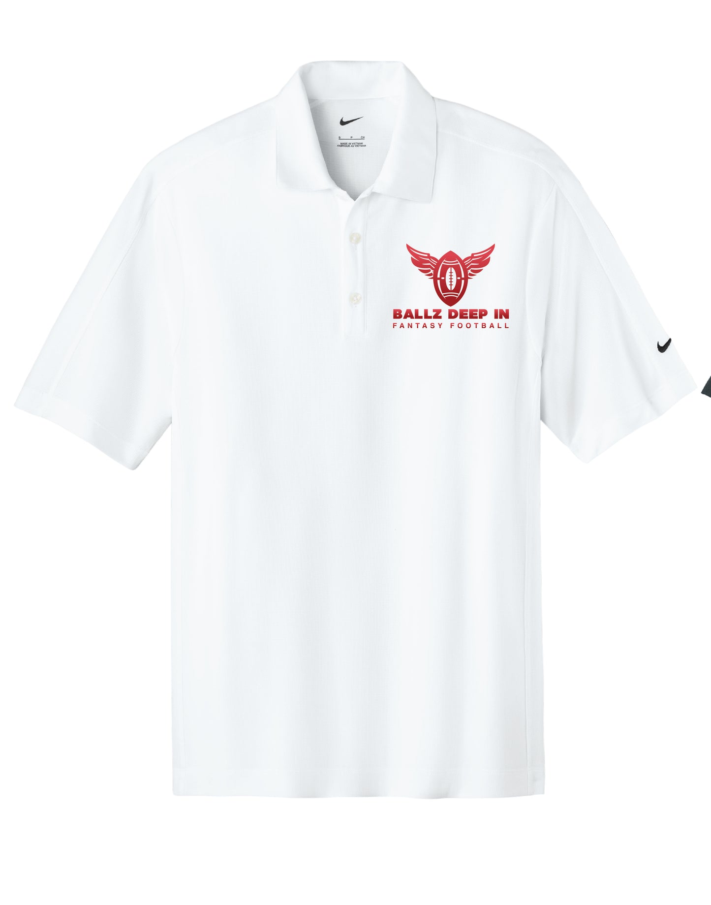 Nike Dri-Fit Polo - Ballz Deep in Fantasy Football