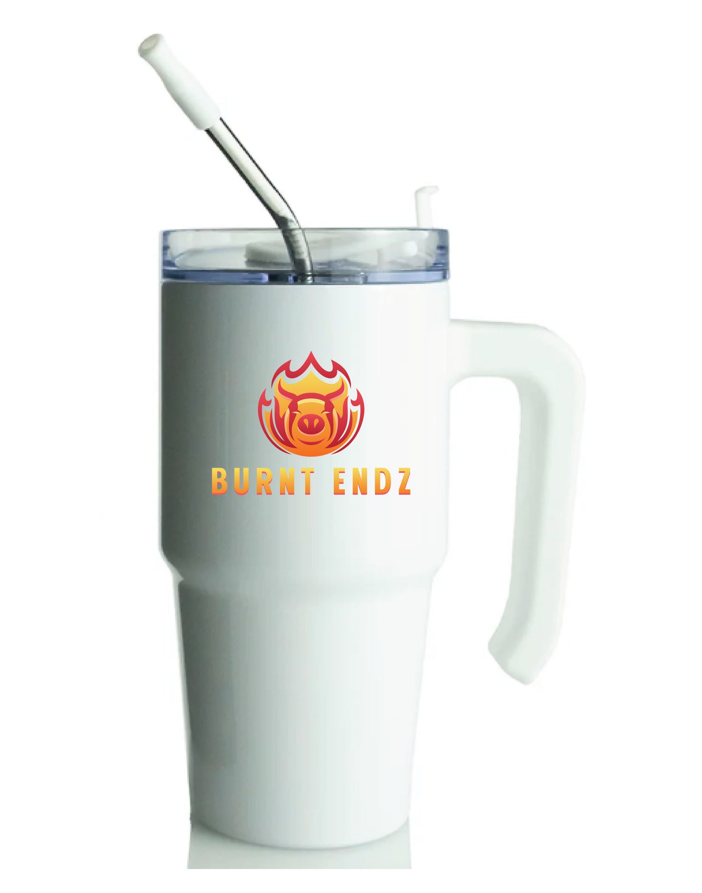 20oz Tumbler w/ Handle - Burnt Endz