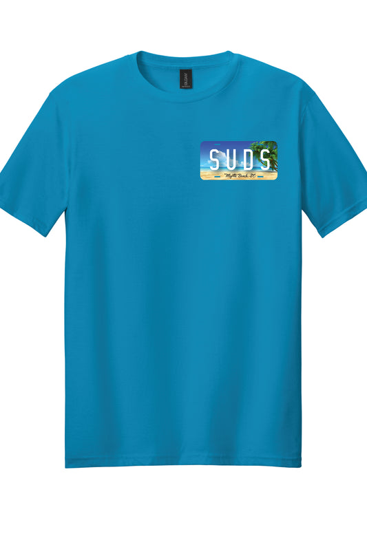 SUDS License Plate T-Shirt