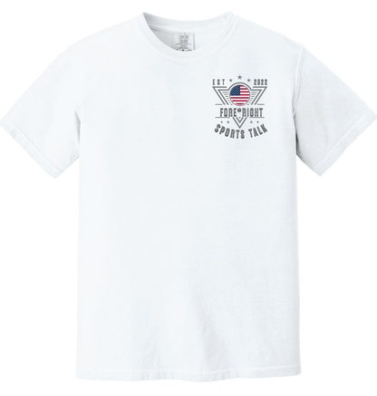 Comfort Colors Tee - Fore*Right Sports Talk