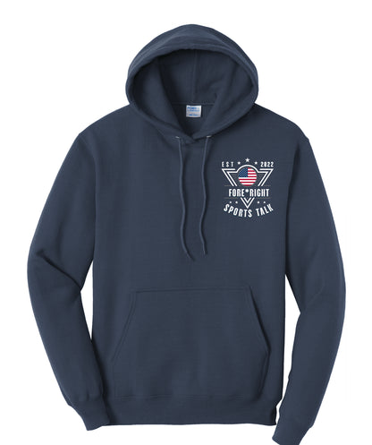 Core Fleece Hoodie - Fore*Right Sports Talk