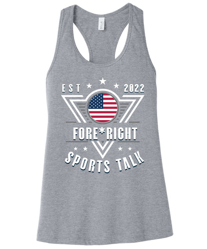 Bella Canvas Tank Top - Fore*Right Sports Talk