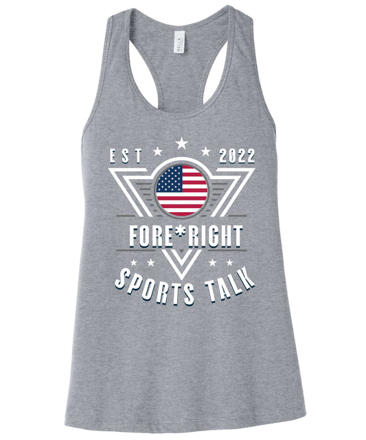 Bella Canvas Tank Top - Fore*Right Sports Talk