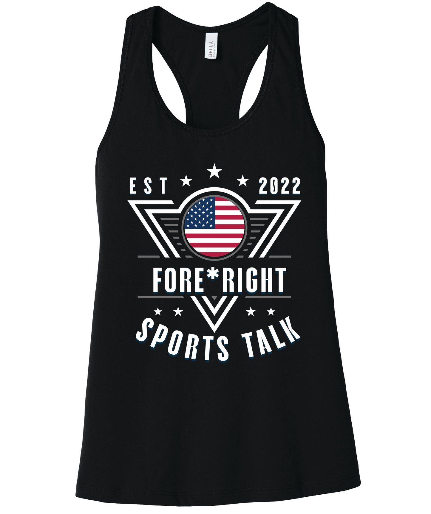 Bella Canvas Tank Top - Fore*Right Sports Talk