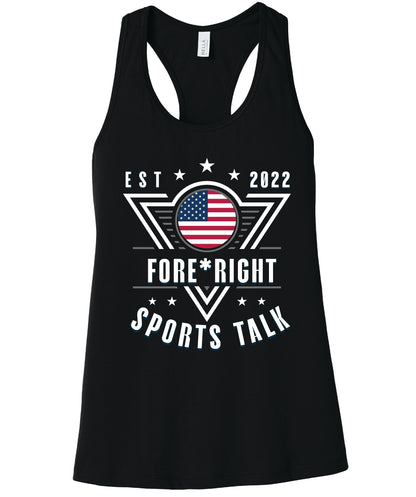 Bella Canvas Tank Top - Fore*Right Sports Talk