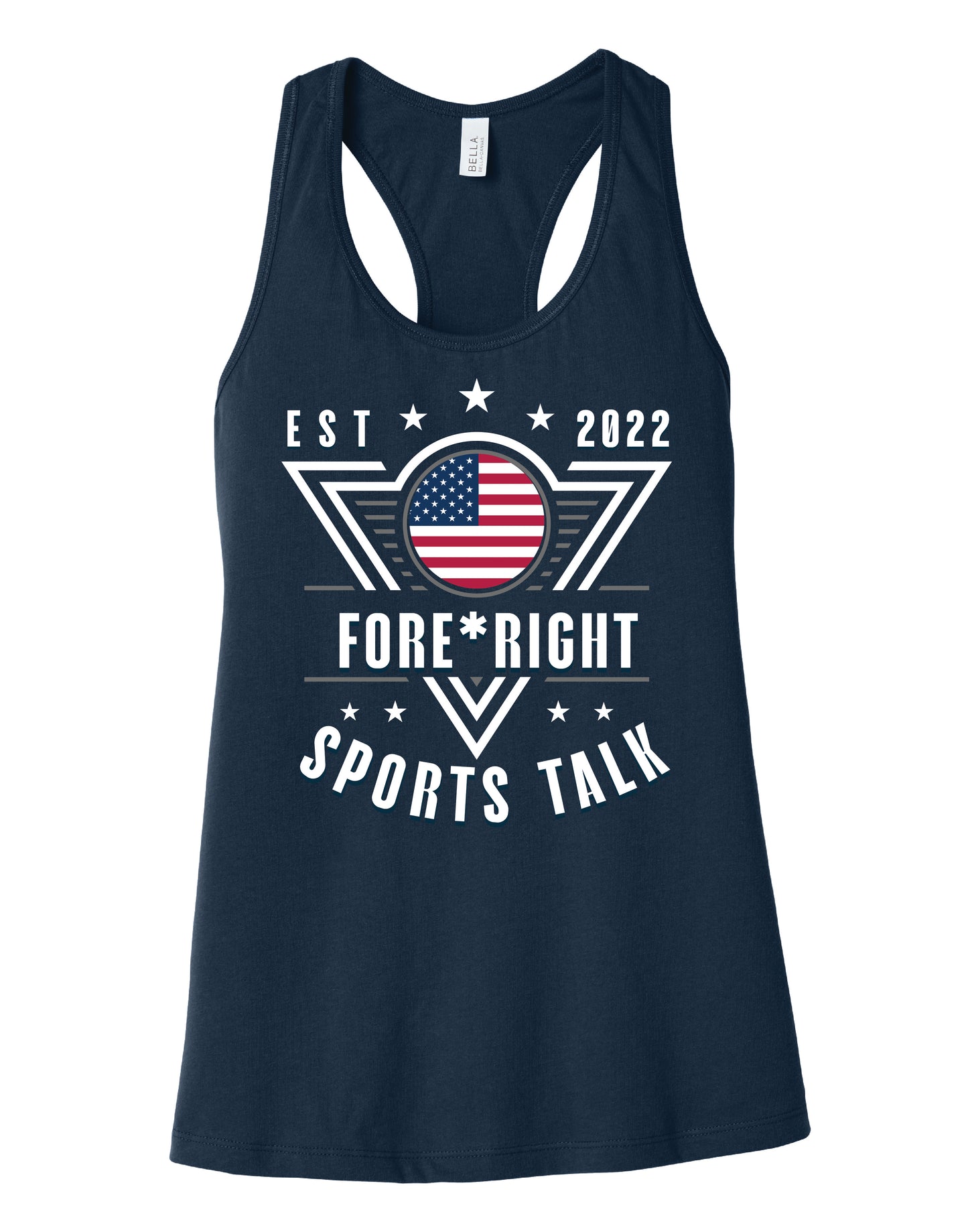 Bella Canvas Tank Top - Fore*Right Sports Talk
