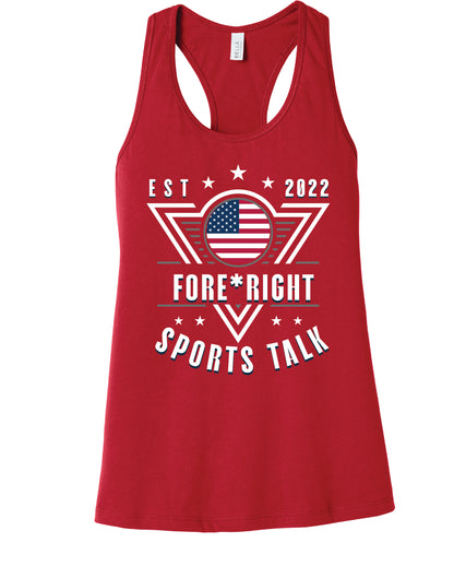 Bella Canvas Tank Top - Fore*Right Sports Talk