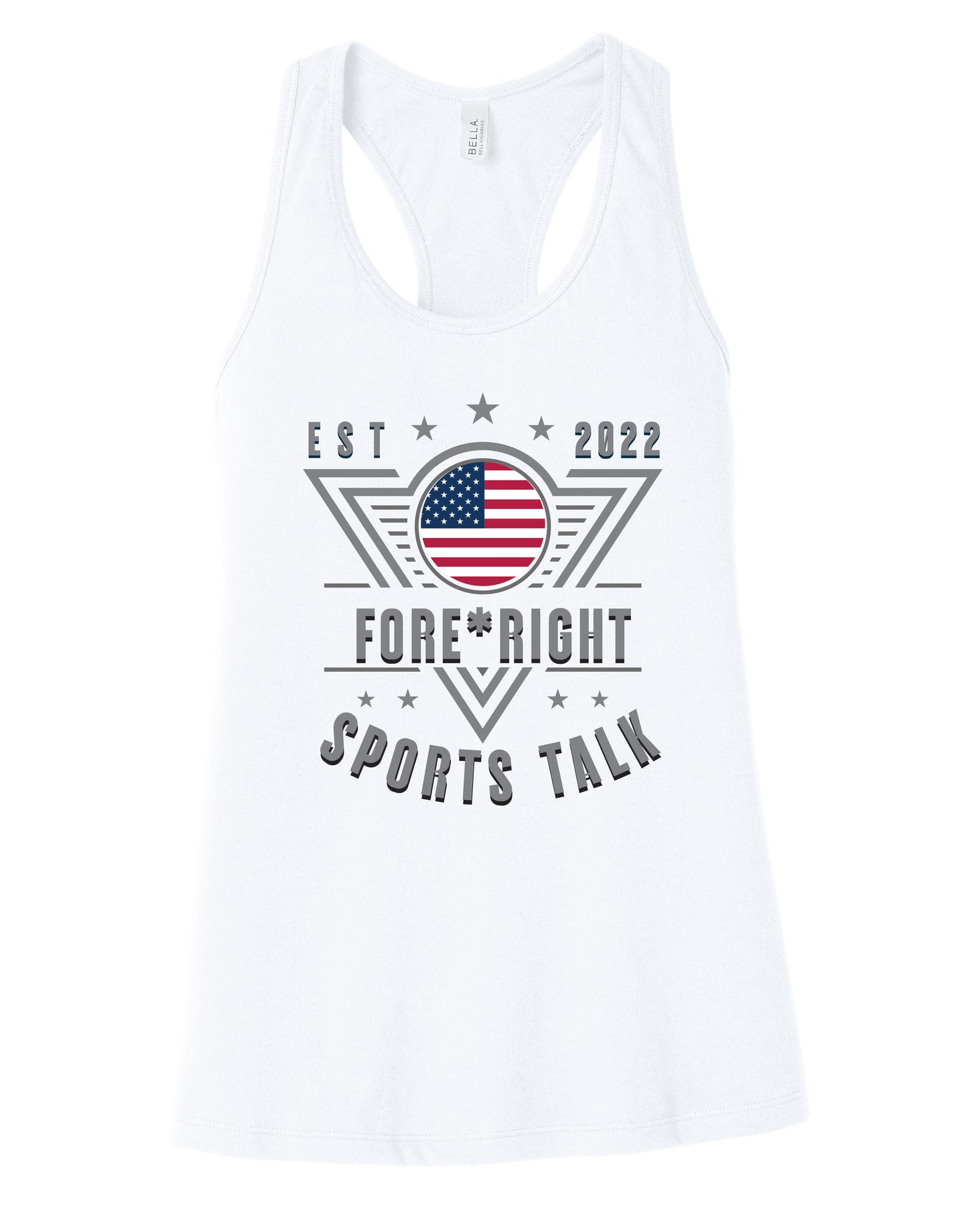 Bella Canvas Tank Top - Fore*Right Sports Talk