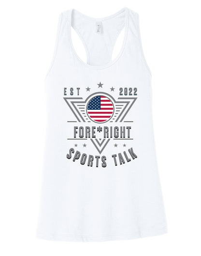 Bella Canvas Tank Top - Fore*Right Sports Talk
