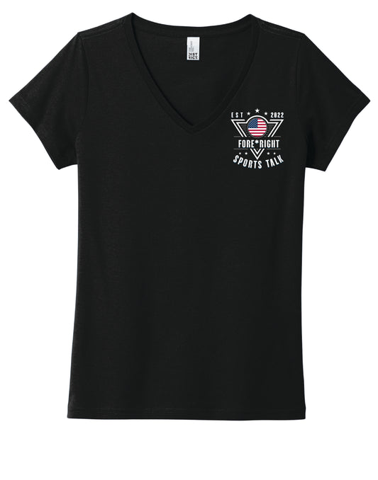 Women's District Concert Tee - Fore*Right Sports Talk