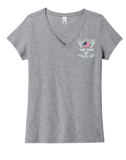 Women's District Concert Tee - Fore*Right Sports Talk