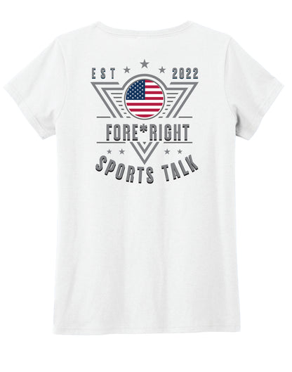Women's District Concert Tee - Fore*Right Sports Talk