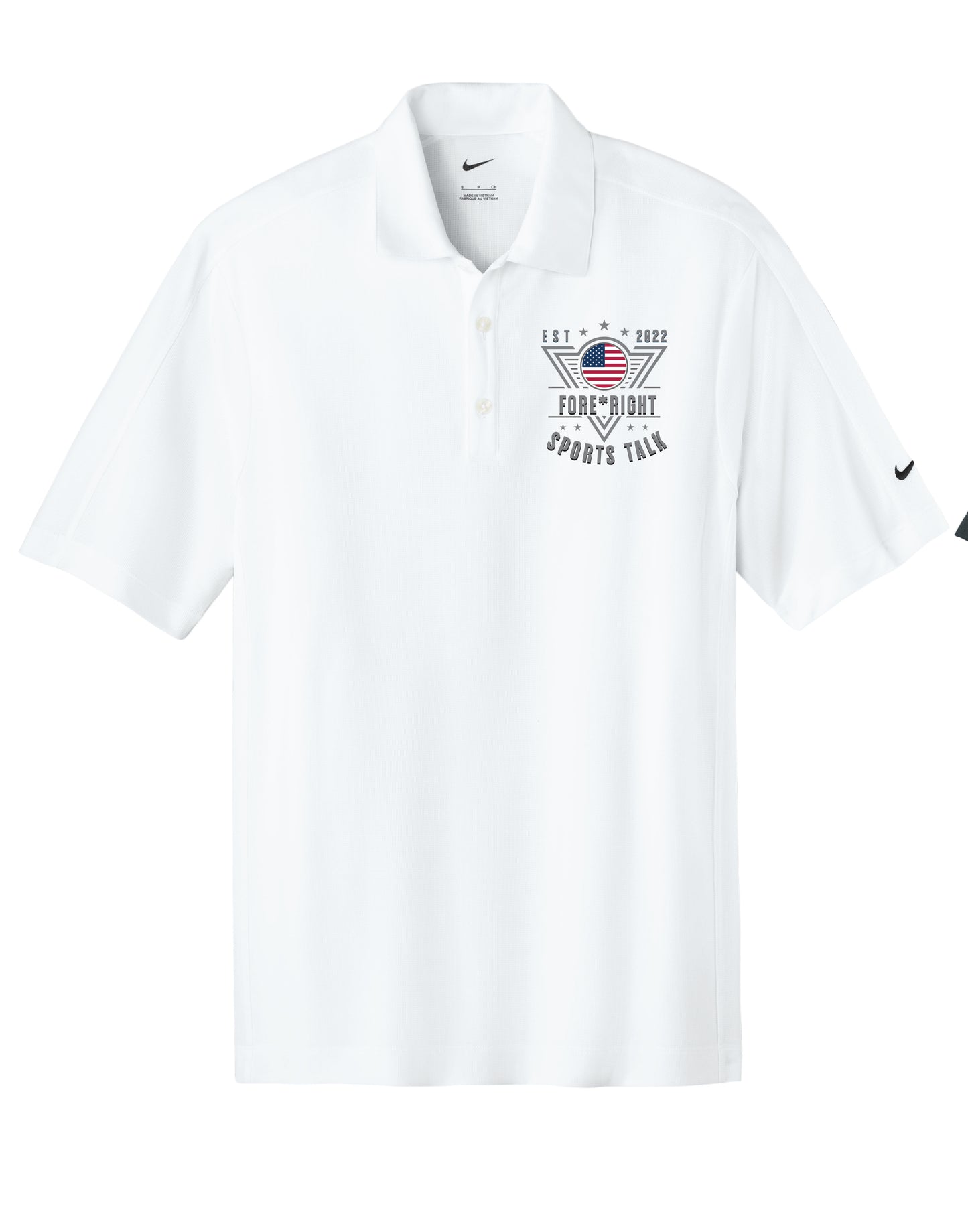 Nike Dri-Fit Polo - Fore*Right Sports Talk