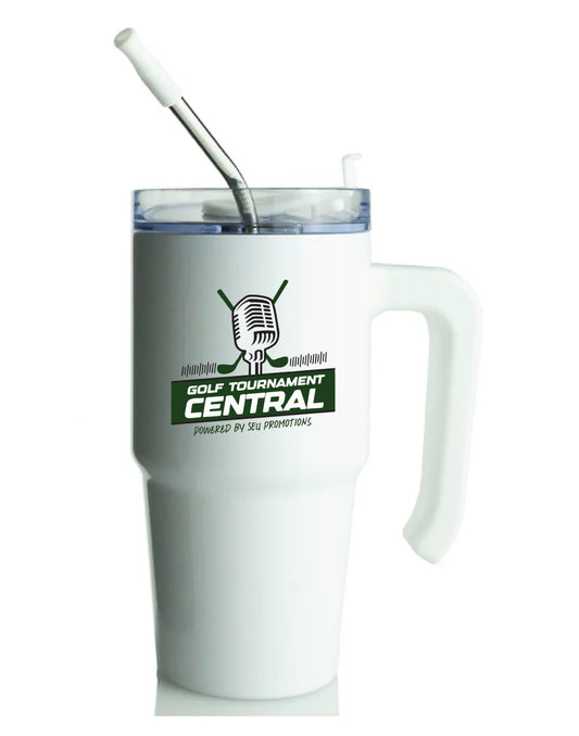 20oz Tumbler w/ Handle - Golf Tournament Central