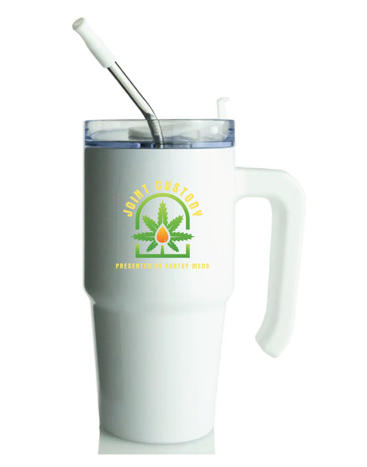 20oz Tumbler w/ Handle - Joint Custody