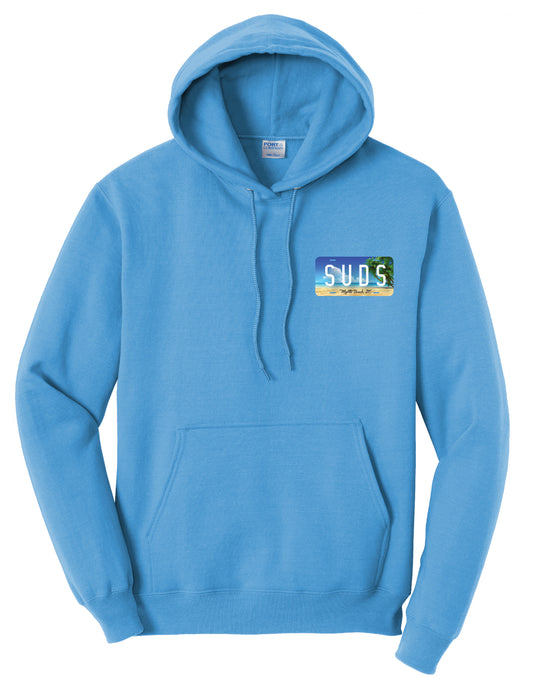 SUDS License Plate Hoodie