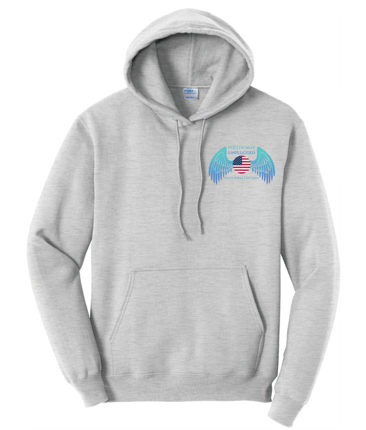 Core Fleece Hoodie - Politically Unplugged